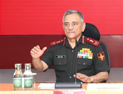 The Chief of Defence Staff (CDS) General Anil Chauhan addressing at the Combined Commanders’ Conference (CCC) 2025 in Kolkata, West Bengal on September 17, 2025. 