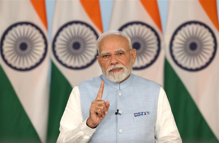 PM addressing the nation on the new GST reforms via video message on September on 21, 2025.