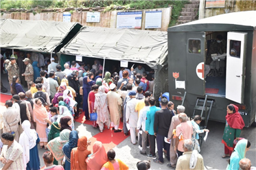 Glimpses of Health Camp in Tribal Area of Salua by Indian Air Force, on 23 September 2025.