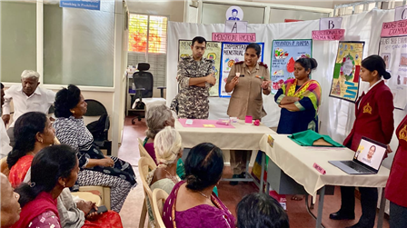 Glimpses of Chaf Bangalore: Awareness camp on Menstrual Health, on 23 September 2025.