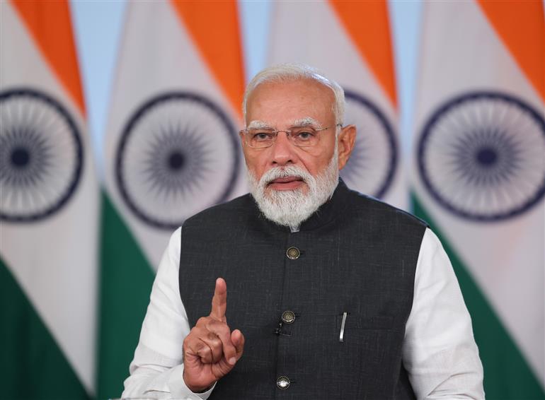 प्रधानमंत्री श्री नरेन्द्र मोदी ने 2 अप्रैल 2026 को वीडियो संदेश के माध्यम से मिशन कर्मयोगी ‘साधना सप्ताह–2026’ के दौरान अपने विचार व्यक्त किए।