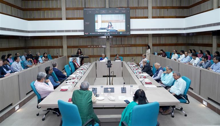 The Union Minister of Finance and Corporate Affairs, Smt. Nirmala Sitharaman graced the Golden Jubilee Celebrations, in New Delhi on April 06, 2026.