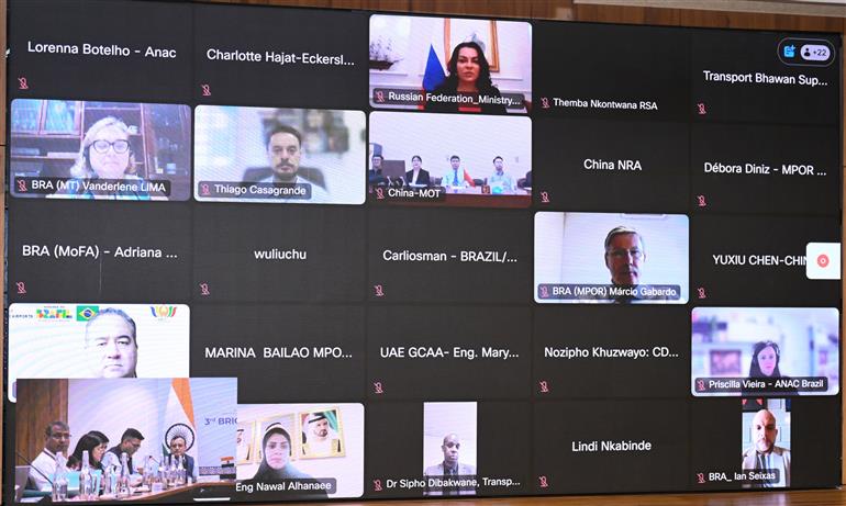 भारत की अध्यक्षता (2026) के अंतर्गत ब्रिक्स परिवहन कार्य समूह की तीसरी बैठक हेतु प्रथम प्रारंभिक बैठक 29 अप्रैल, 2026 को नई दिल्ली में आयोजित की गई।