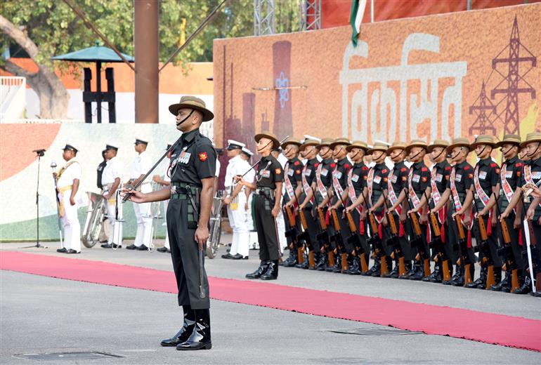 13 अगस्त, 2026 को दिल्ली के लाल किले में 80वें स्वतंत्रता दिवस समारोह की फुल ड्रेस रिहर्सल की झलकियाँ।