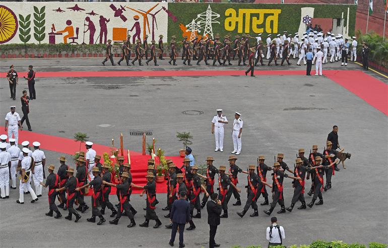 15 अगस्त, 2026 को दिल्ली के लाल किले पर आयोजित 80वें स्वतंत्रता दिवस समारोह की झलकियाँ।