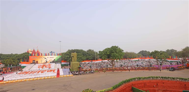 15 अगस्त, 2026 को दिल्ली के लाल किले पर आयोजित 80वें स्वतंत्रता दिवस समारोह की झलकियाँ।