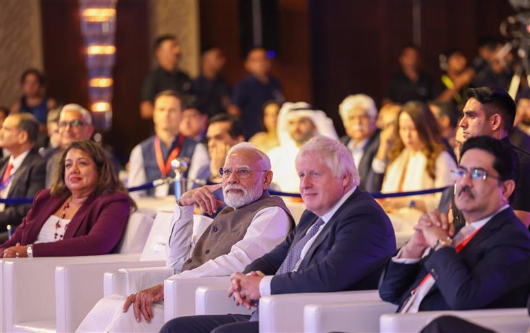 प्रधानमंत्री श्री नरेन्द्र मोदी 21 अगस्त, 2026 को नई दिल्ली में आयोजित इकोनॉमिक टाइम्स वर्ल्ड लीडर्स फोरम – 2026 में शामिल हुए।