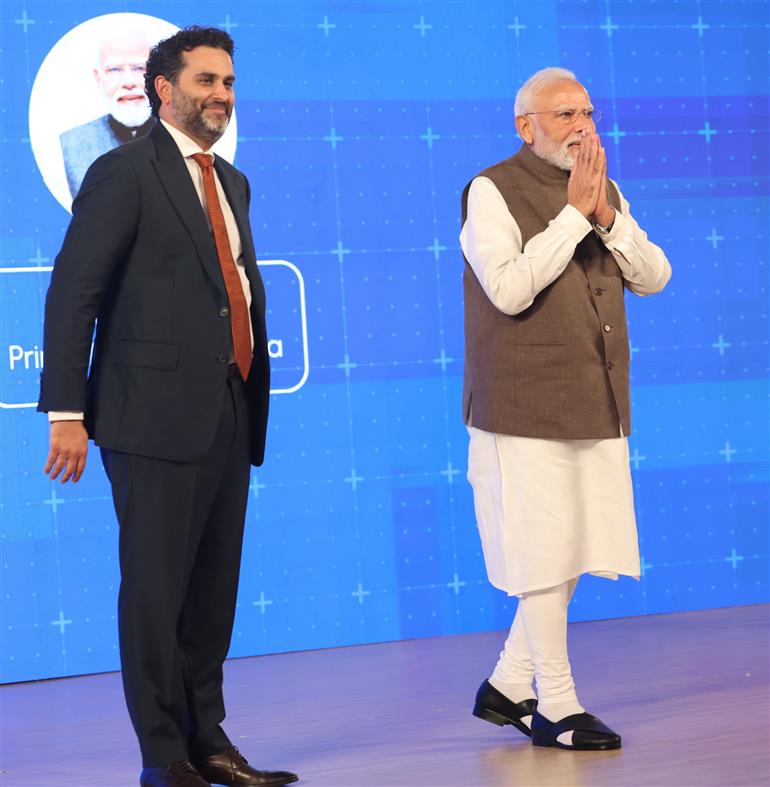 PM attends the Economic Times World Leaders Forum – 2026 held, in New Delhi on August 21, 2026.