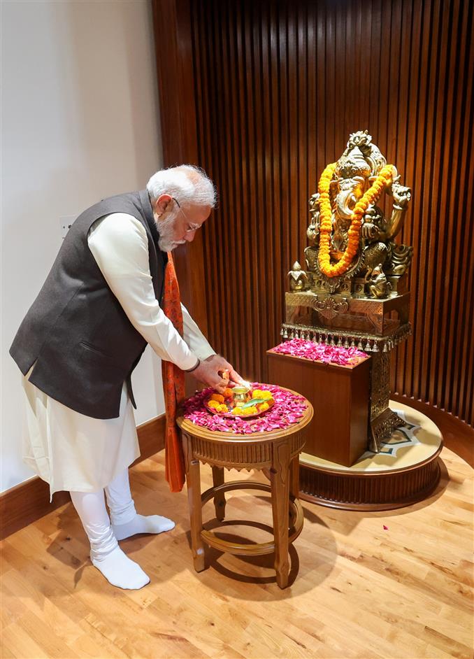 प्रधानमंत्री श्री नरेन्द्र मोदी ने 13 फरवरी 2026 को नई दिल्ली में सेवा तीर्थ का उद्घाटन किया।