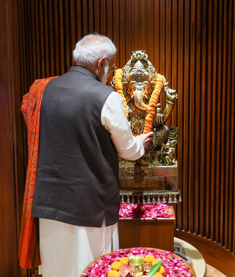 प्रधानमंत्री श्री नरेन्द्र मोदी ने 13 फरवरी 2026 को नई दिल्ली में सेवा तीर्थ का उद्घाटन किया।