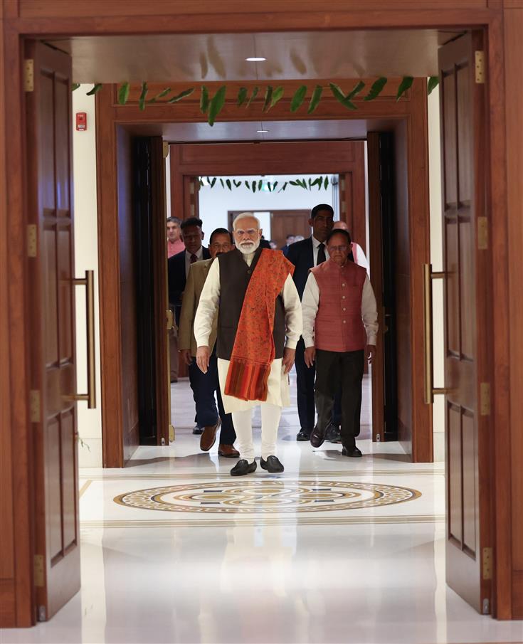 प्रधानमंत्री श्री नरेन्द्र मोदी ने 13 फरवरी 2026 को नई दिल्ली के सेवा तीर्थ में आयोजित सार्वजनिक कार्यक्रम में शिरकत की।
