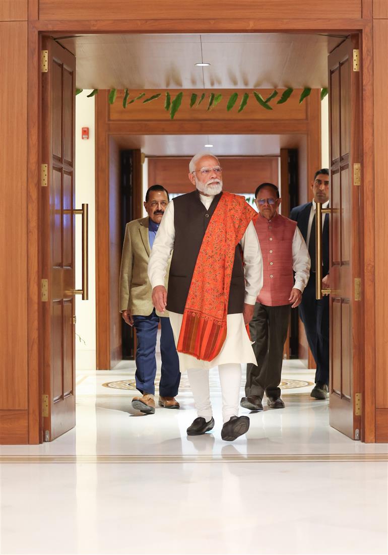 प्रधानमंत्री श्री नरेन्द्र मोदी ने 13 फरवरी 2026 को नई दिल्ली के सेवा तीर्थ में आयोजित सार्वजनिक कार्यक्रम में शिरकत की।
