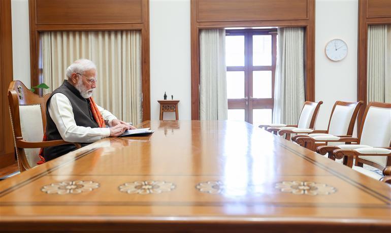 प्रधानमंत्री श्री नरेन्द्र मोदी ने 13 फरवरी 2026 को नई दिल्ली के सेवा तीर्थ में आयोजित सार्वजनिक कार्यक्रम में शिरकत की।
