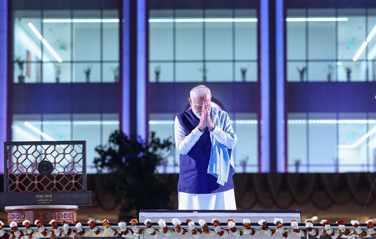 प्रधानमंत्री श्री नरेन्द्र मोदी ने 13 फरवरी 2026 को नई दिल्ली में सेवा तीर्थ में आयोजित सार्वजनिक कार्यक्रम में शिरकत की।