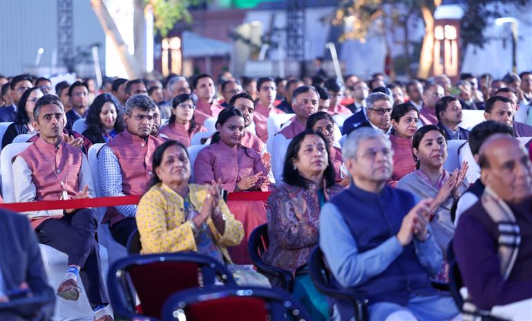 प्रधानमंत्री श्री नरेन्द्र मोदी ने 13 फरवरी 2026 को नई दिल्ली में सेवा तीर्थ में आयोजित सार्वजनिक कार्यक्रम में शिरकत की।