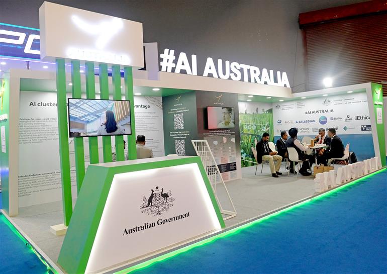 19 फरवरी, 2026 को नई दिल्ली स्थित भारत मंडपम में इंडिया एआई इम्पैक्ट समिट - 2026 की झलकियां।