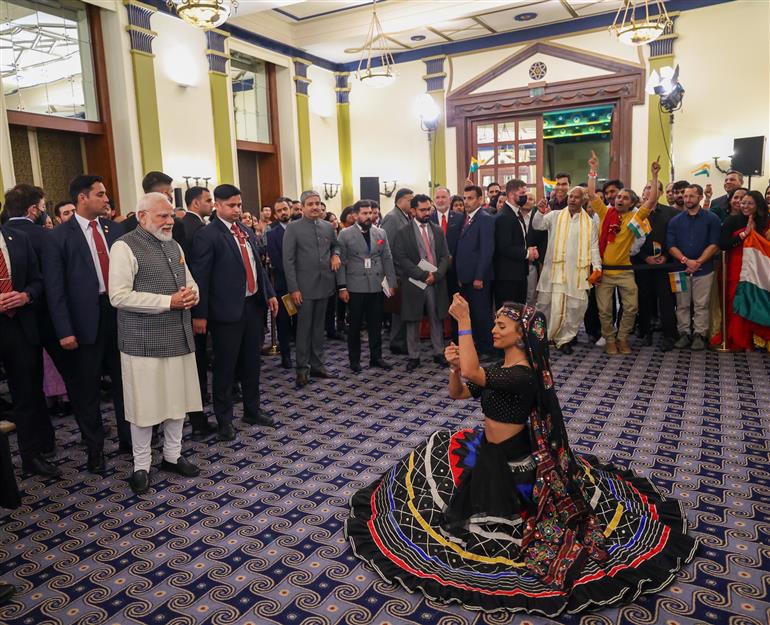 प्रधानमंत्री श्री नरेन्द्र मोदी का 25 फरवरी, 2026 को इजरायल के किंग डेविड होटल में भारतीय समुदाय ने उत्साह के साथ स्वागत किया।