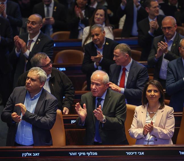 प्रधानमंत्री श्री नरेन्द्र मोदी 25 फरवरी, 2026 को इजरायल की संसद नेसेट को संबोधित करते हुए।