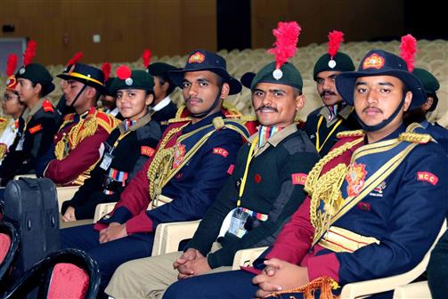 NCC Republic Day Camp 2026 Commences with Grandeur, in Delhi Cantt on January 03, 2026.