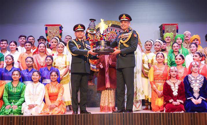 थल सेना प्रमुख जनरल उपेंद्र द्विवेदी ने 14 जनवरी 2026 को दिल्ली कैंट में आयोजित एनसीसी गणतंत्र दिवस शिविर-2026 का निरीक्षण किया।