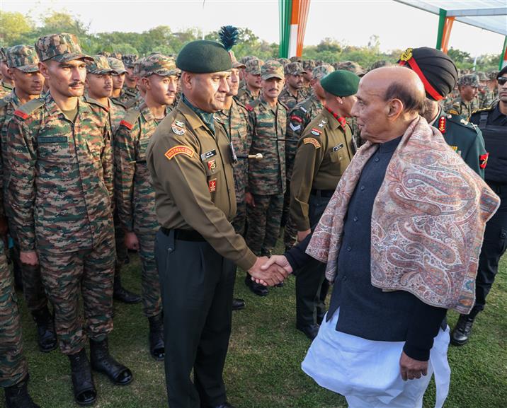 रक्षा मंत्री श्री राजनाथ सिंह ने 15 जनवरी, 2026 को राजस्थान के जयपुर में 78वें भारतीय सेना दिवस समारोह में शिरकत की।