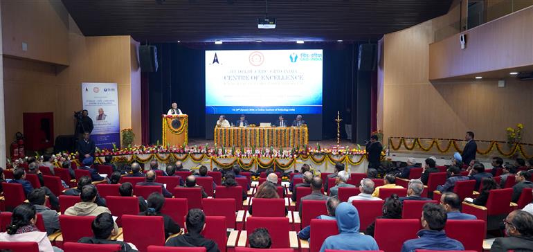 The Union Minister of Housing & Urban Affairs and Power, Shri Manohar Lal addressing at the inauguration of Centre of Excellence for Power Regulation, in IIT Delhi on January 19, 2026.