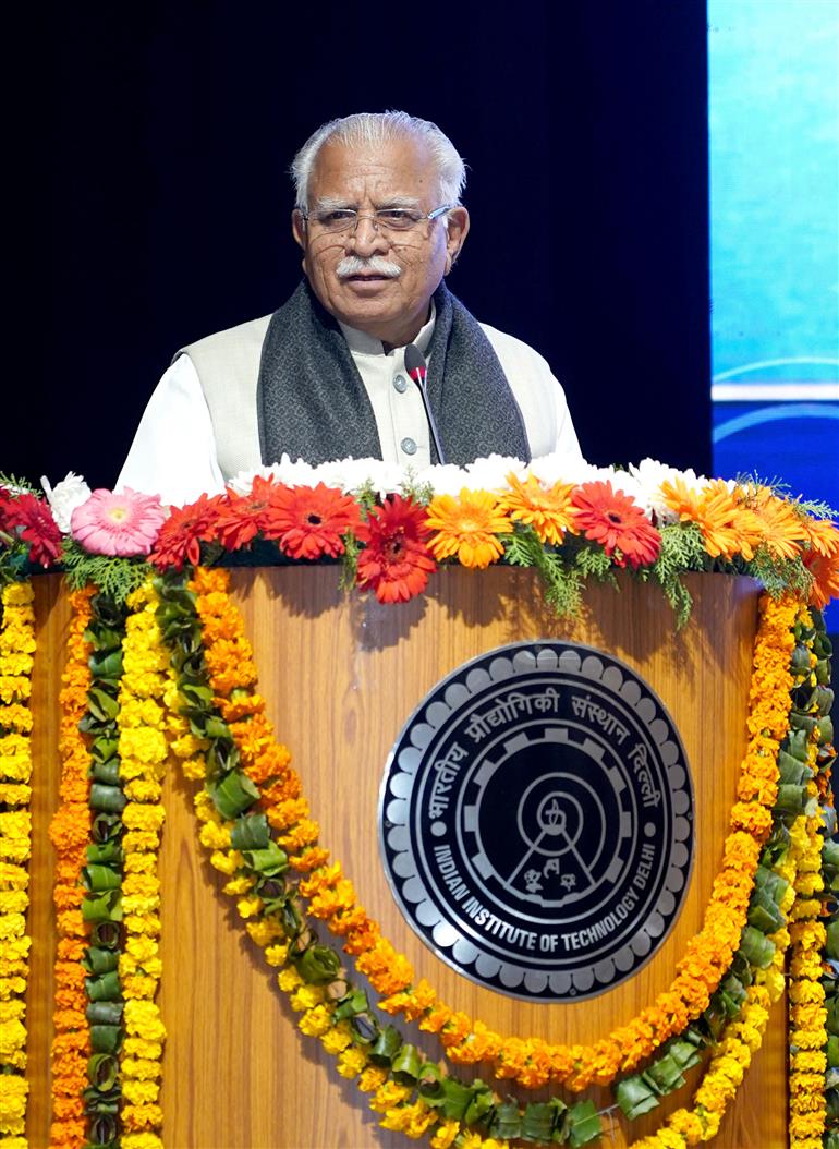 The Union Minister of Housing & Urban Affairs and Power, Shri Manohar Lal addressing at the inauguration of Centre of Excellence for Power Regulation, in IIT Delhi on January 19, 2026.