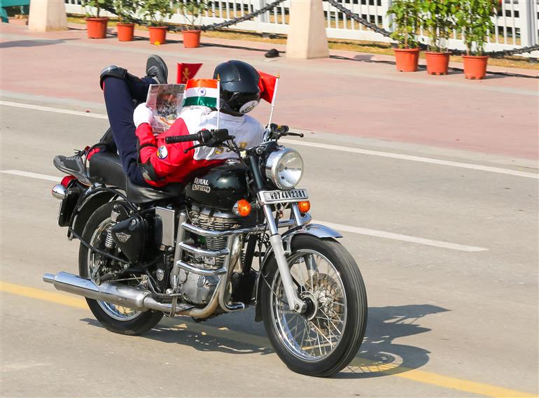 26 जनवरी, 2026 को नई दिल्ली के कर्तव्य पथ पर आयोजित 77वें गणतंत्र दिवस समारोह की झलकियां।