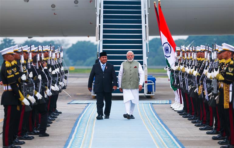 प्रधानमंत्री श्री नरेन्द्र मोदी 6 जुलाई, 2026 को इंडोनेशिया पहुँचे।