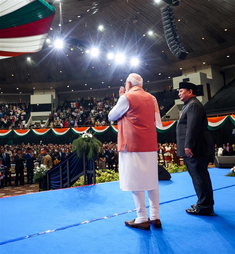 प्रधानमंत्री श्री नरेन्द्र मोदी ने 7 जुलाई 2026 को इंडोनेशिया में भारतीय समुदाय द्वारा आयोजित कार्यक्रम में शिरकत की।