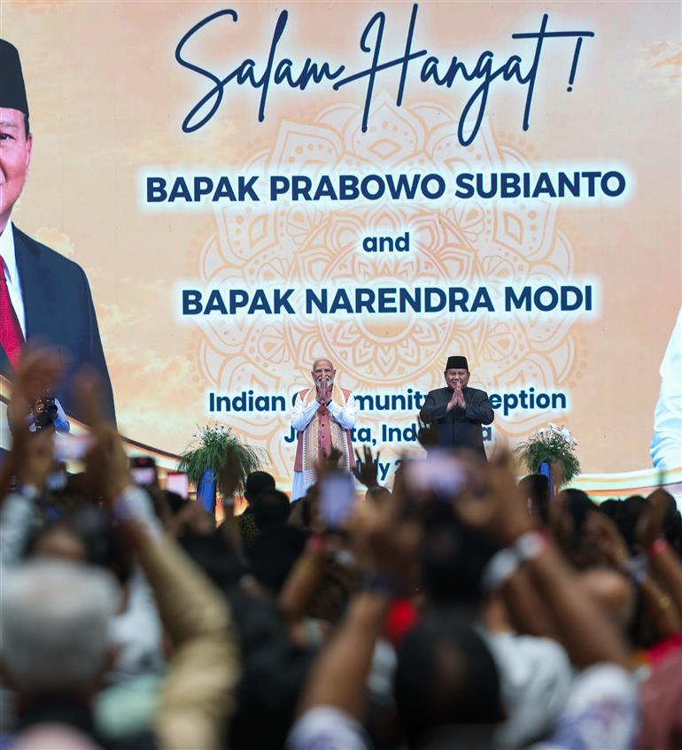 प्रधानमंत्री श्री नरेन्द्र मोदी ने 7 जुलाई 2026 को इंडोनेशिया में भारतीय समुदाय द्वारा आयोजित कार्यक्रम में शिरकत की।