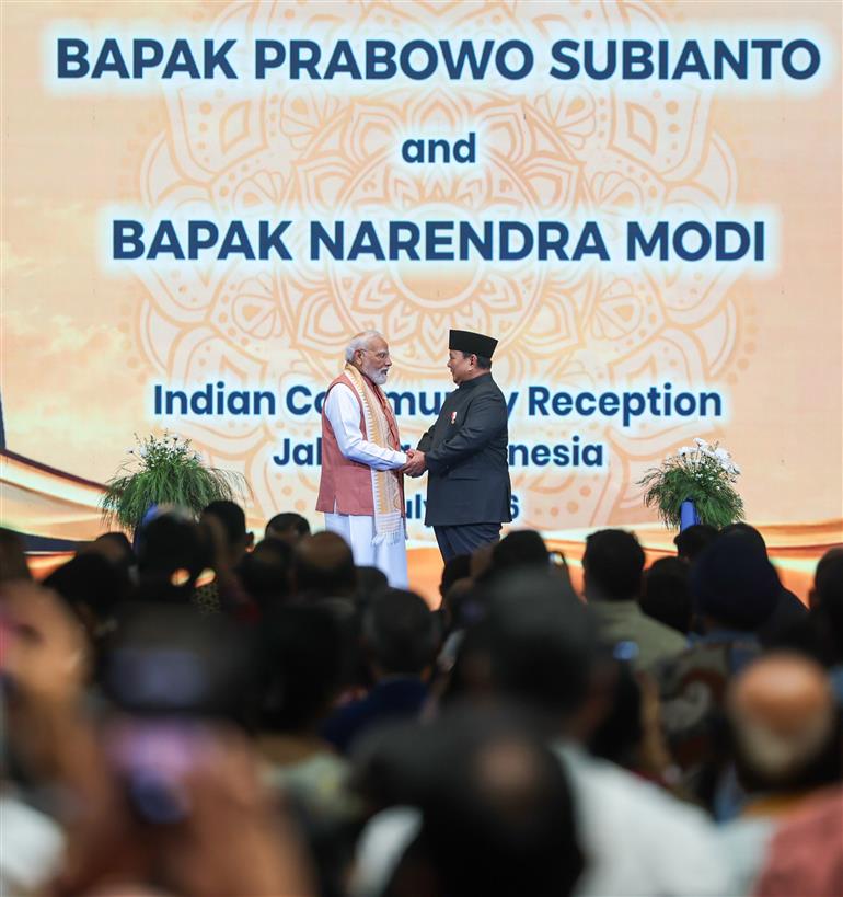 प्रधानमंत्री श्री नरेन्द्र मोदी ने 7 जुलाई 2026 को इंडोनेशिया में भारतीय समुदाय द्वारा आयोजित कार्यक्रम में शिरकत की।