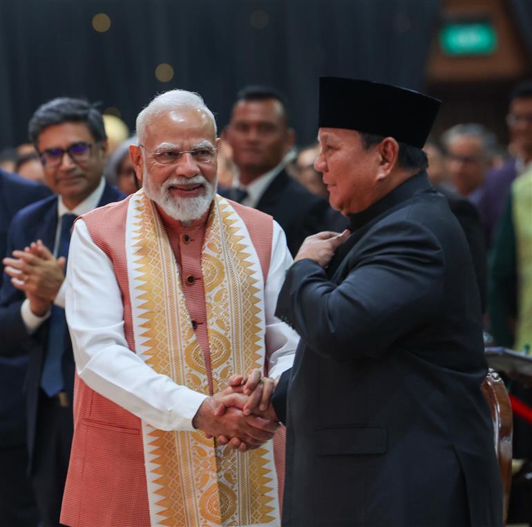 प्रधानमंत्री श्री नरेन्द्र मोदी ने 7 जुलाई 2026 को इंडोनेशिया में भारतीय समुदाय द्वारा आयोजित कार्यक्रम में शिरकत की।
