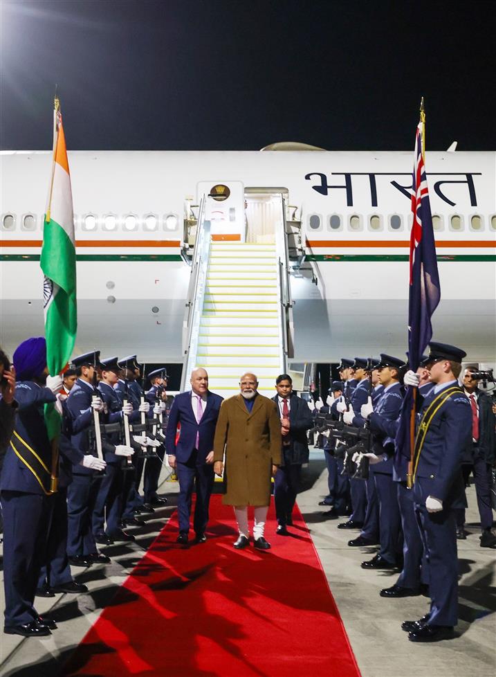 प्रधानमंत्री श्री नरेन्द्र मोदी 10 जुलाई, 2026 को ऑकलैंड, न्यूज़ीलैंड पहुँचे।