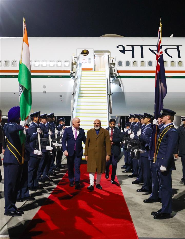 प्रधानमंत्री श्री नरेन्द्र मोदी 10 जुलाई, 2026 को ऑकलैंड, न्यूज़ीलैंड पहुँचे।