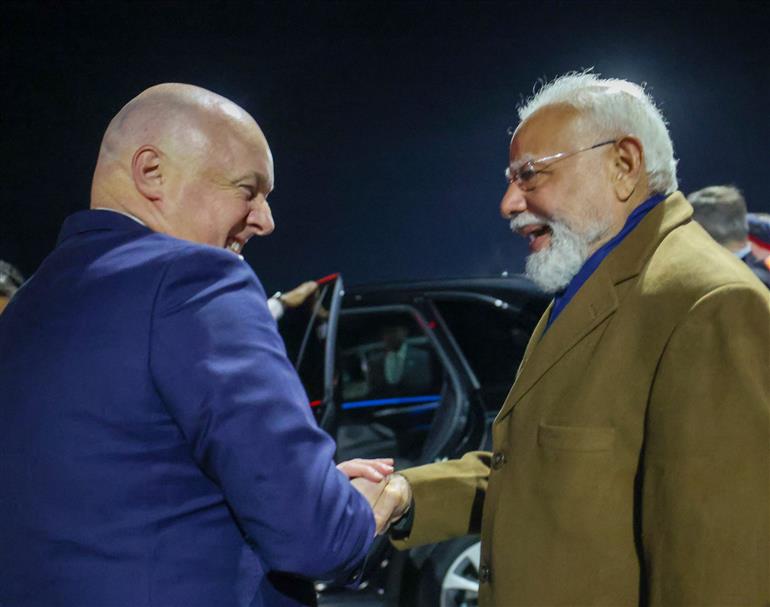 प्रधानमंत्री श्री नरेन्द्र मोदी 10 जुलाई, 2026 को ऑकलैंड, न्यूज़ीलैंड पहुँचे।