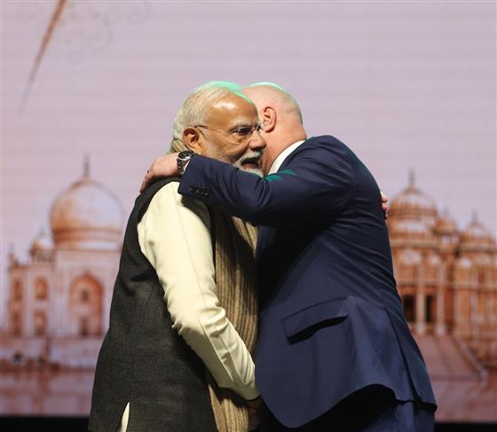 प्रधानमंत्री श्री नरेन्द्र मोदी ने 11 जुलाई, 2026 को न्यूज़ीलैंड में भारतीय समुदाय द्वारा आयोजित कार्यक्रम में शिरकत की।