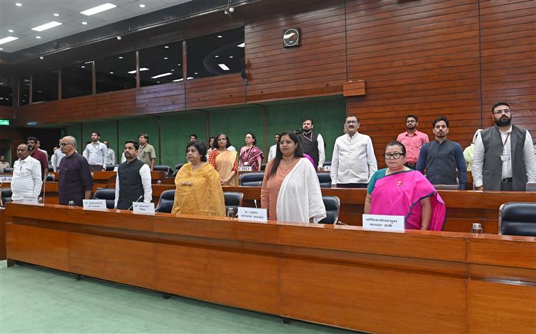 26 जुलाई, 2026 को नई दिल्ली स्थित संसद भवन में राज्यसभा के नवनिर्वाचित और मनोनीत सदस्यों के लिए आयोजित विषय-बोध कार्यक्रम की झलकियां।