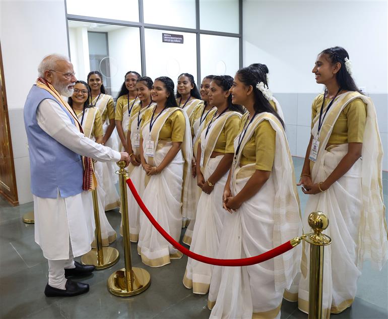 5 जून, 2026 को दमन में नमो अस्पताल के उद्घाटन अवसर पर प्रधानमंत्री श्री नरेन्द्र मोदी।