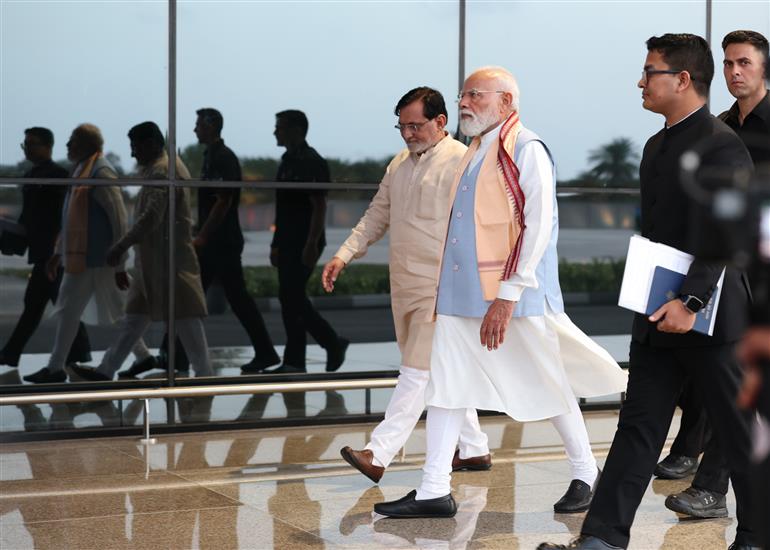 प्रधानमंत्री श्री नरेन्द्र मोदी ने 5 जून, 2026 को दमन में नमो एयरपोर्ट के नए टर्मिनल भवन का उद्घाटन किया।