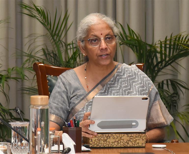 The Union Minister of Finance and Corporate Affairs, Smt. Nirmala Sitharaman participated in Virtual Global Convergence for Growth Summit, in New Delhi on June 11, 2026.