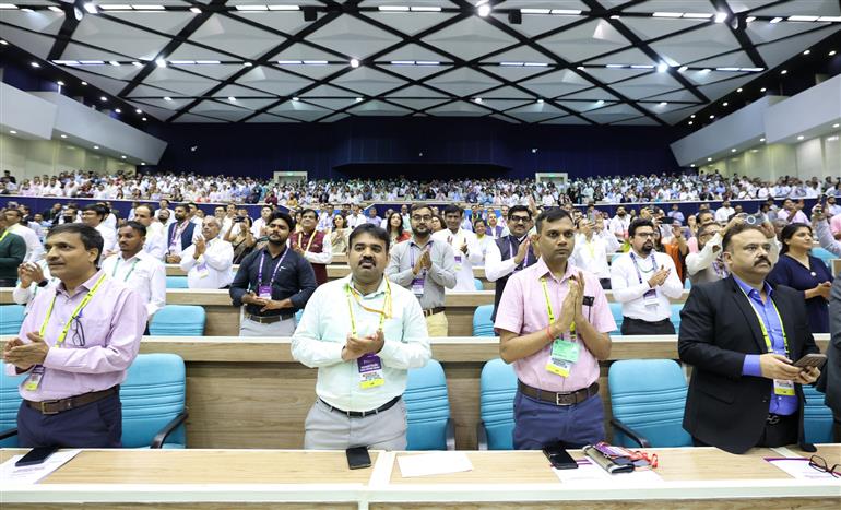 प्रधानमंत्री श्री नरेन्द्र मोदी 19 जून, 2026 को नई दिल्ली में प्रधानमंत्री विकसित भारत रोजगार योजना (पीएम-वीबीआरवाई) कार्यक्रम में शामिल हुए।