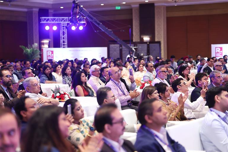 22 जून, 2026 को नई दिल्ली में आयोजित रिपब्लिक समिट-2026 में उपस्थित लोग। इस अवसर पर प्रधानमंत्री श्री नरेन्द्र मोदी संबोधित करते हुए।
