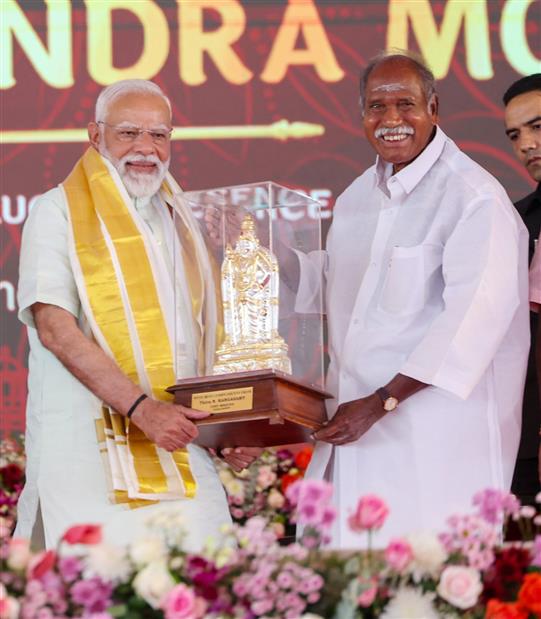 प्रधानमंत्री श्री नरेन्द्र मोदी ने 01 मार्च, 2026 को पुदुचेरी में अलग-अलग परियोजनाओं के उद्घाटन और शिलान्यास समारोह में शिरकत की।
