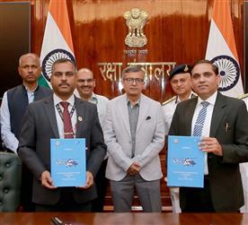 रक्षा मंत्रालय ने 03 मार्च, 2026 को नई दिल्ली में साउथ ब्लॉक में रक्षा सचिव श्री राजेश कुमार सिंह की उपस्थिति में भारतीय तटरक्षक बल के लिए छह उन्नत हल्के हेलीकॉप्टर (एएलएच) एमके-III (समुद्री भूमिका) और भारतीय नौसेना के लिए सतह से हवा में मार करने वाली वर्टिकल लॉन्च - श्टिल मिसाइलों की खरीद के लिए अनुबंधों  पर हस्ताक्षर किए।
