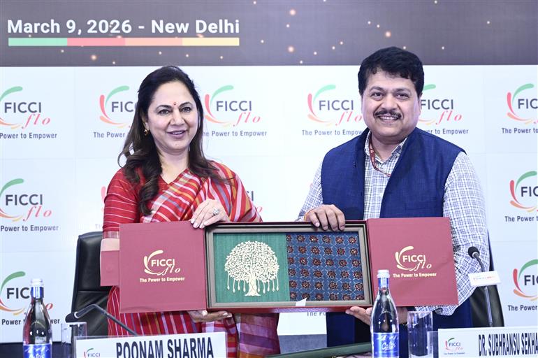 09 मार्च, 2026 को नई दिल्ली में आयोजित फिक्की एफएलओ नेशनल एमएसएमई अवॉर्ड्स समारोह की झलकियाँ।