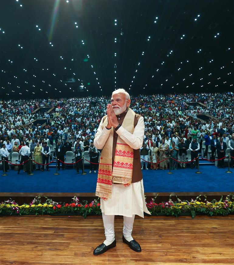प्रधानमंत्री श्री नरेन्द्र मोदी ने 13 मार्च, 2026 को गुवाहाटी, असम में विभिन्न परियोजनाओं का भूमि पूजन और उद्घाटन किया तथा राष्ट्र को समर्पित किया।