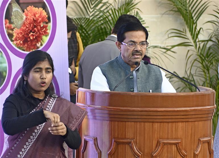 उपभोक्ता मामले, खाद्य और सार्वजनिक वितरण तथा सामाजिक न्याय एवं अधिकारिता राज्य मंत्री श्री बी. एल. वर्मा 13 मार्च 2026 को नई दिल्ली में समावेशिता, सुलभता और दिव्यांगजनों के सशक्तिकरण के उत्सव की एक महत्वपूर्ण पहल 