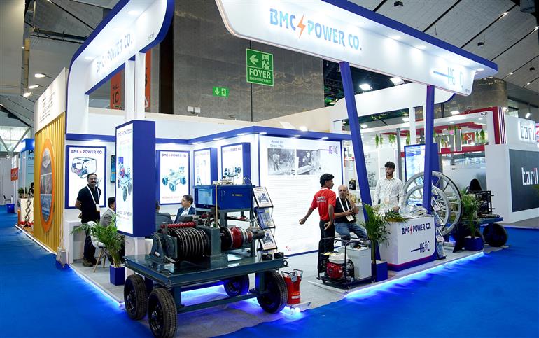 19 मार्च, 2026 को दिल्ली में 'भारत इलेक्ट्रिसिटी समिट 2026' के दौरान प्रदर्शनी की झलकियां।
