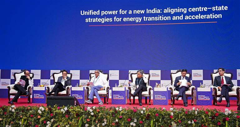 20 मार्च, 2026 को नई दिल्ली में 'भारत इलेक्ट्रिसिटी समिट 2026' की झलकियां।